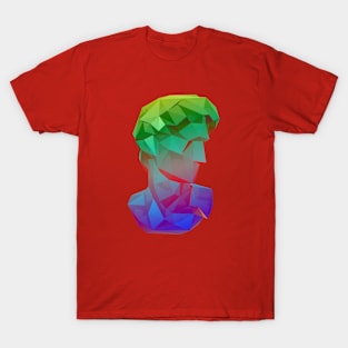 lowpoly antique statue T-Shirt